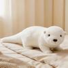 Nuovo Peluche Lontra Adorabile Realistica 35cm Lontra Peluche Giocattolo Peluche Animale di Peluche Giocattolo Bambola Rassicurante Kawaii Bambino Regalo di Compleanno Natale