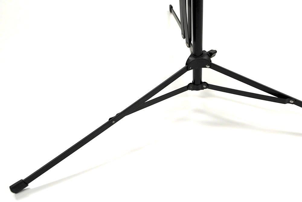 KC Kyoritsu Music Stand Lightweight Steel Foldable Black Case MS-200J/BK (Soft Included)