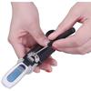 0-90% Home Handheld Refractometer Measuring Instruments Brix Meter Brix Meter ATC Temperature