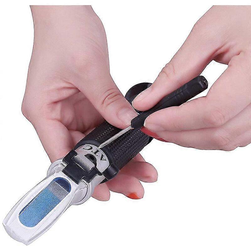 0-90% Home Handheld Refractometer Measuring Instruments Brix Meter Brix Meter ATC Temperature