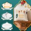 Ramadan Themed Cartoon Illustration Cushions Pillowcase Polyester Cushion Cover Throw Pillow Pillowcover Home Car Sofa Decor