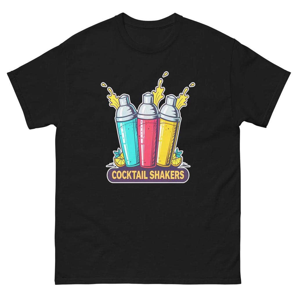 Cocktail Shakers Nightclub Bar Nightlife Party T-Shirt