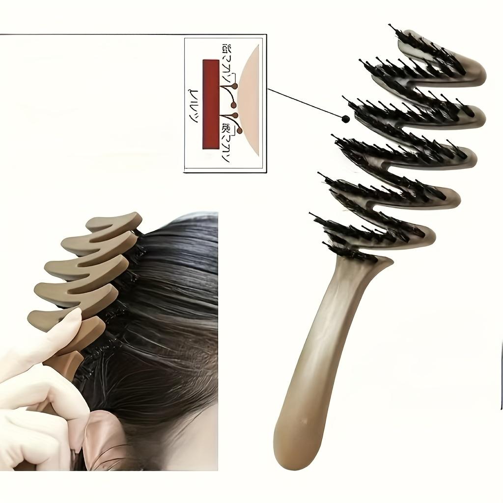 

A High-Quality Anti-Static Scalp Massage/Soft Brush for Smooth Voluminous Hair,Suitable for All Long Hair Types,Ergonomic Design