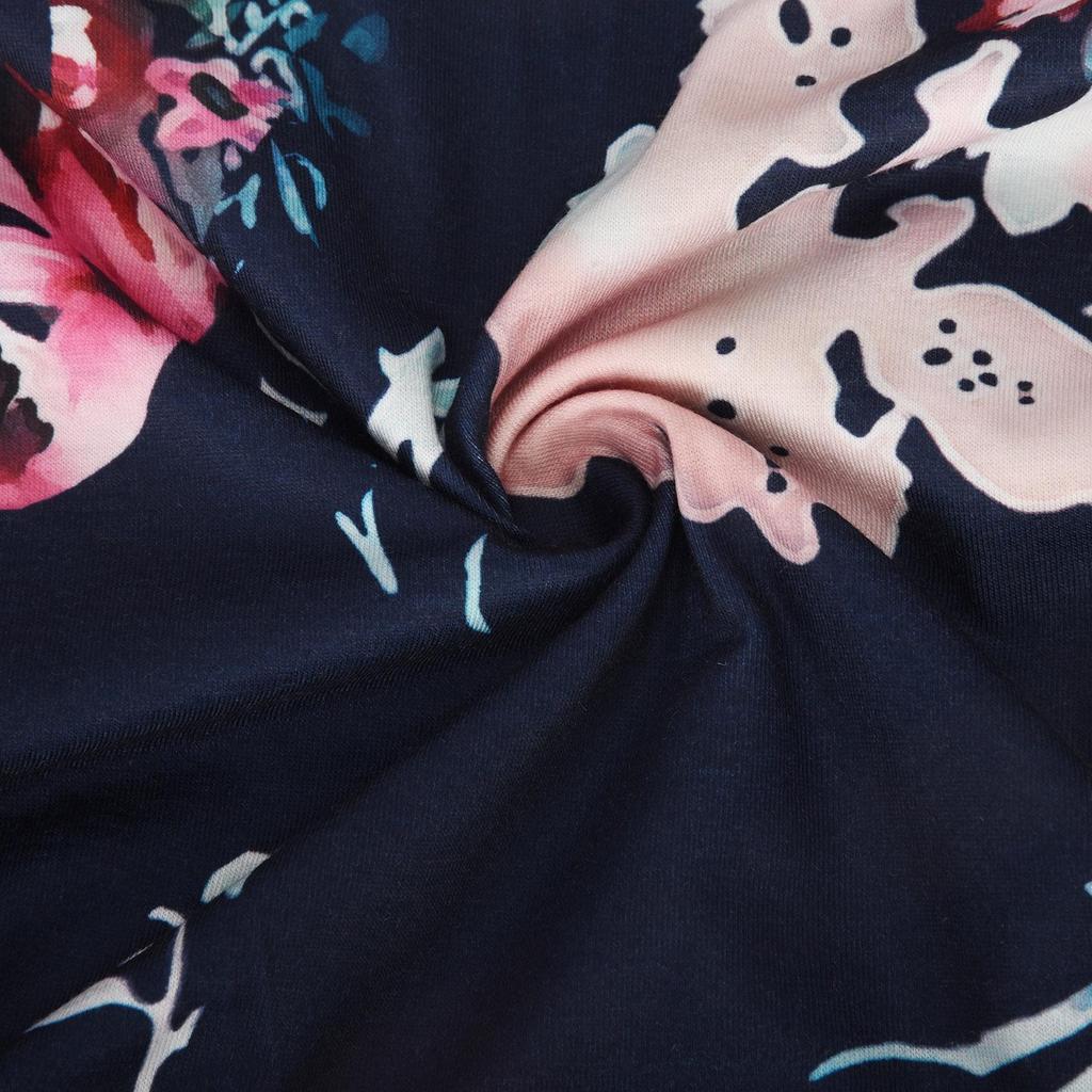 Soft Cotton Women's Kimono Robe - Bathrobe & Loungewear Sleepwear