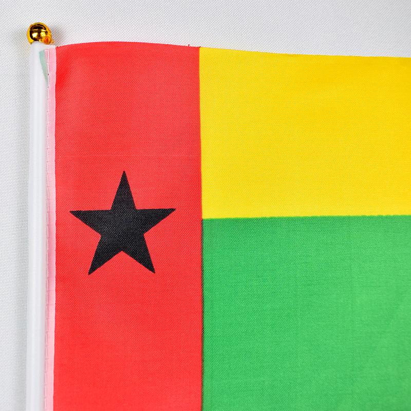Gwinea Bissau 10 sztuk flag do machania 14*21cm