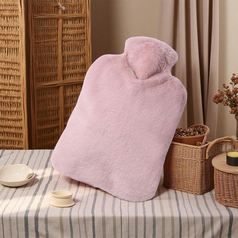 Home Hot Water Bottle for Warming Stomach & Feet - Large Thickened Explosion-Proof, Water-Filling, Bedding Warming Essential