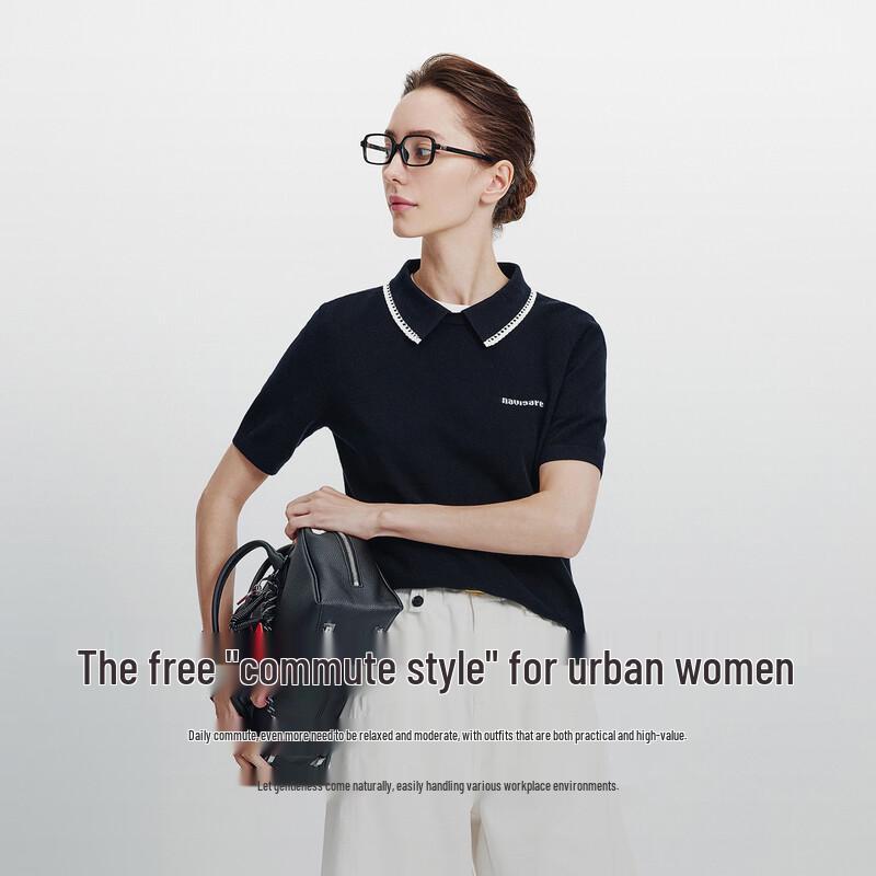 Navigare Women's Short Sleeve Polo Shirt