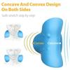 Ensanchador de hombros y cuello, dispositivo de tracción quiropráctica Cervical, relajante, almohada para aliviar el dolor, alineación de la columna Cervical, regalo