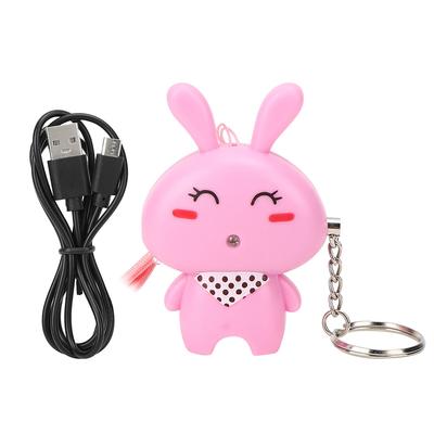 Alarme Personnelle 120dB Alerte Cri Fort Protecteur de Sécurité pour Enfants Femme Personne Âgée Recharge USB