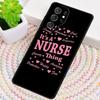 Funny I Love Nursing Phone Case for Samsung Galaxy note 10 pro S26 Ultra S23 S24 FE S25 S21 S22 PLUS shockproof Cove