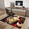 Christmas Santa Claus Chair Mat - Anime Cartoon Design, Non-Slip Carpet for Office, Home Decor, Living Room, Bedroom, Gaming Room & Dormitory.R077