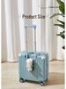 New Women's 18-20 Inch Carry-On Suitcase with Combination Lock