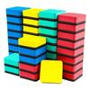 2pcs Magnetic Chalkboard Cleansers Square Blackboard Wipe Whiteboard Eraser  Meeting Room