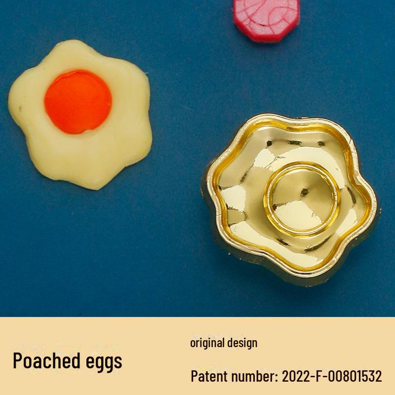 Eco-Friendly Zinc Alloy Retro Wax Seal Head with Color-Preserving Electroplating