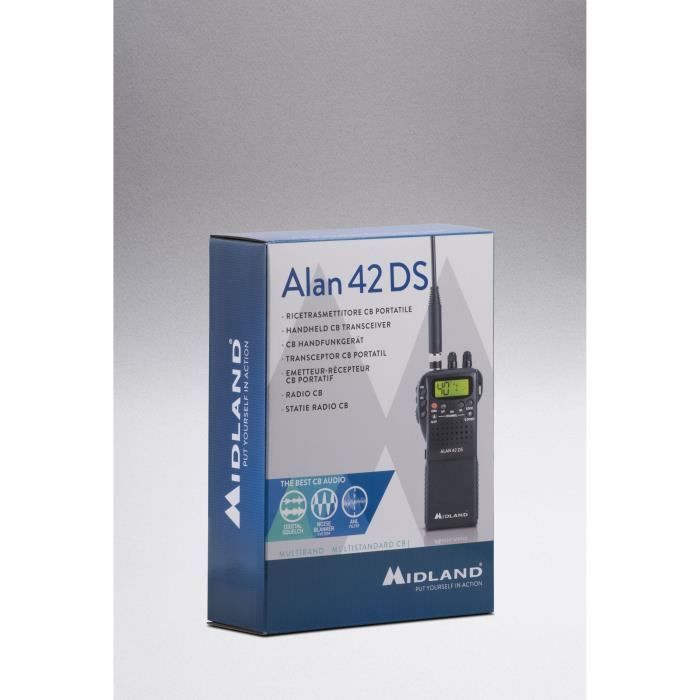MIDLAND Radio CB ALAN 42-DS portative multibande