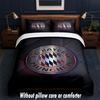 Set Biancheria da Letto Design Bayern Monaco 1 Copripiumino + 2 Federe Morbido Traspirante Biancheria da Letto per la Casa