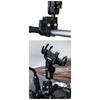 N91R-Camera Clamp Mount Super Clamp Adapter Double Head Multifunction Holder For Motorcycle Bicycle Camera Mounts