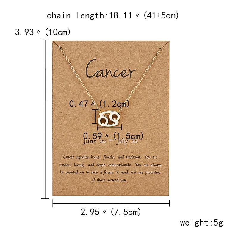 Rinhoo Fashion Sun Necklaces & Pendants Gold Color Alloy Pendant Necklace Wish Card Jewelry For Women Jewelry Birthday Gift