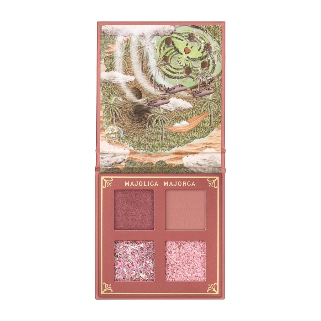 MAJOLICA MAJORCA Shadow Flash PK753 Limited Color Eyeshadow PK753 Mauve Beige No Chiki (Ame Skip) 3.2g