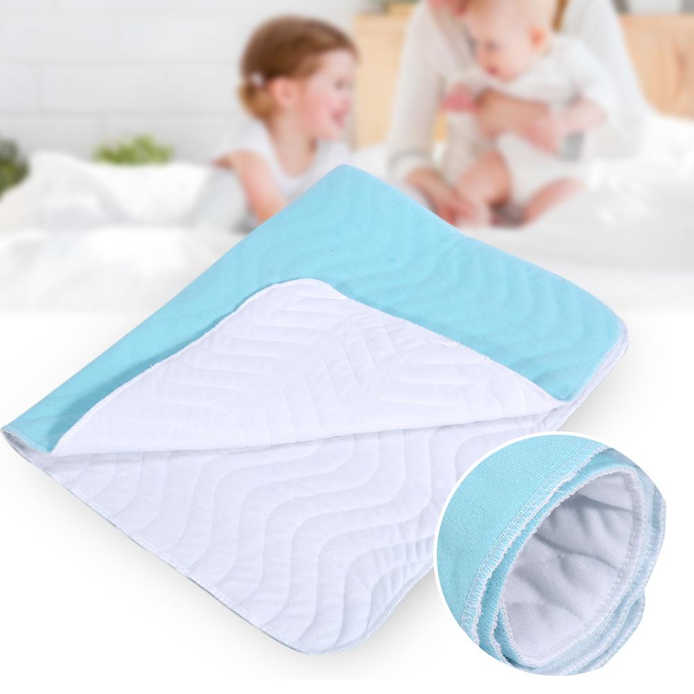 2 Sizes Super Absorbent Washable Reusable Urine Incontinent Mat Breathable Nursing Pad