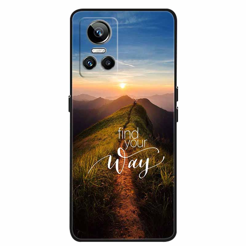 For Realme GT Neo3 5G Case Silicone Soft Wolf Lion Funda Coque for Realme GT Neo 3 Protective Bag GT Neo3 150W Phone Covers Capa