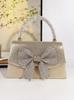 Elegant Bow Evening Crossbody Bag for Women – Trendy European & American Style
