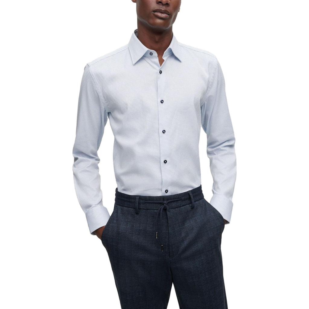 HUGO BOSS SS23 Shirt Men's Blue 50490032-450