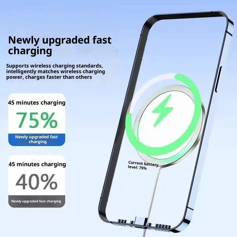 qi2.2New Product 25w Magnetic Wireless Charger magsafe Charger fast charging compatible with Apple17