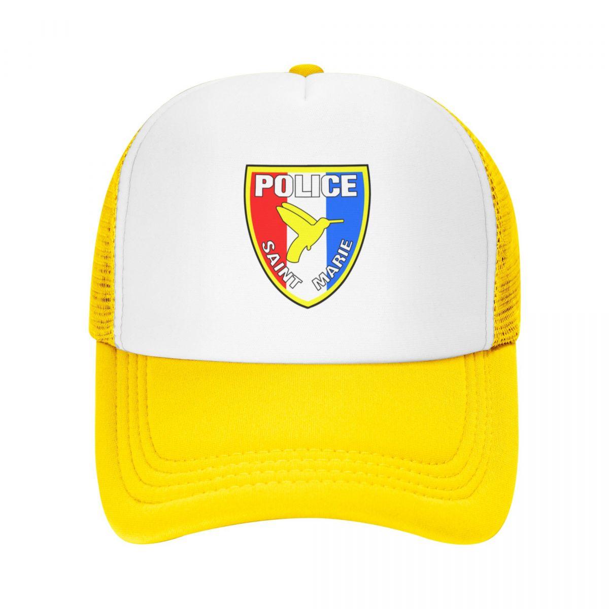 

Бейсбольная кепка Saint Marie Police с защелкой на спине, роскошная кепка, женская унисекс