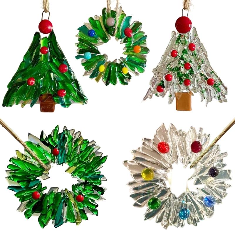 Weather Resistant Clear Christmas Tree Decoration Easy To Hanging Shatterproof Ornament For Indoor Outdoor Use