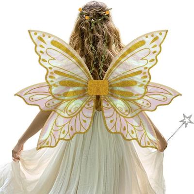 Organza Butterfly Fairy Wings Adult Women Angel Wings 2026 Large Fairy Wings  for Cosplay Dress Up