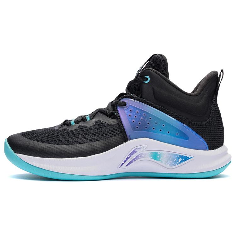 

LiNing Амортизирующие Нескользящие Износостойкие Низкие Баскетбольные Кроссовки Мужские Светло-голубые 39.5