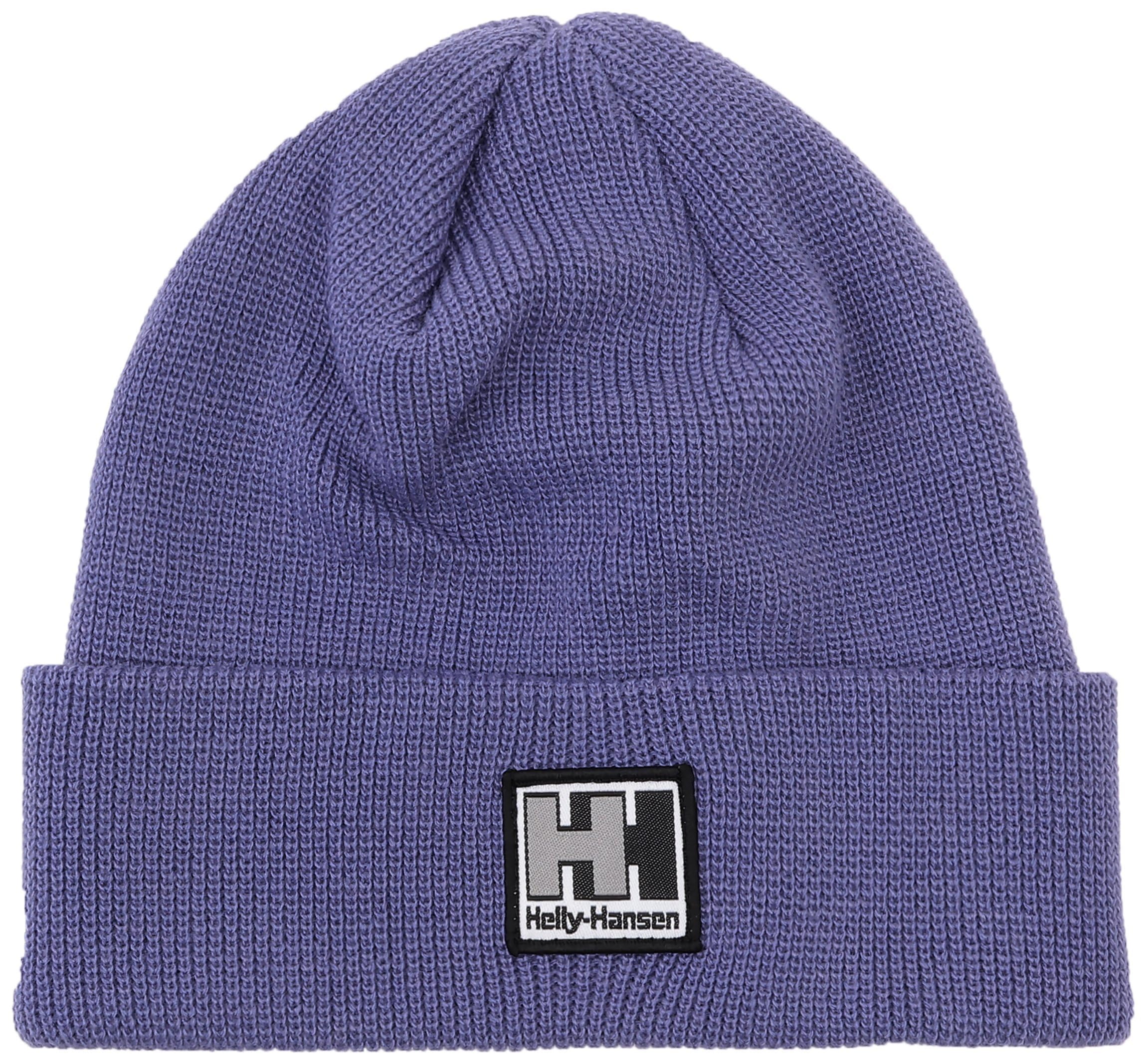 

Шапка бини Helly Hansen Plain Sunrise универсального размера, унисекс, фиолетовая, HC92262,