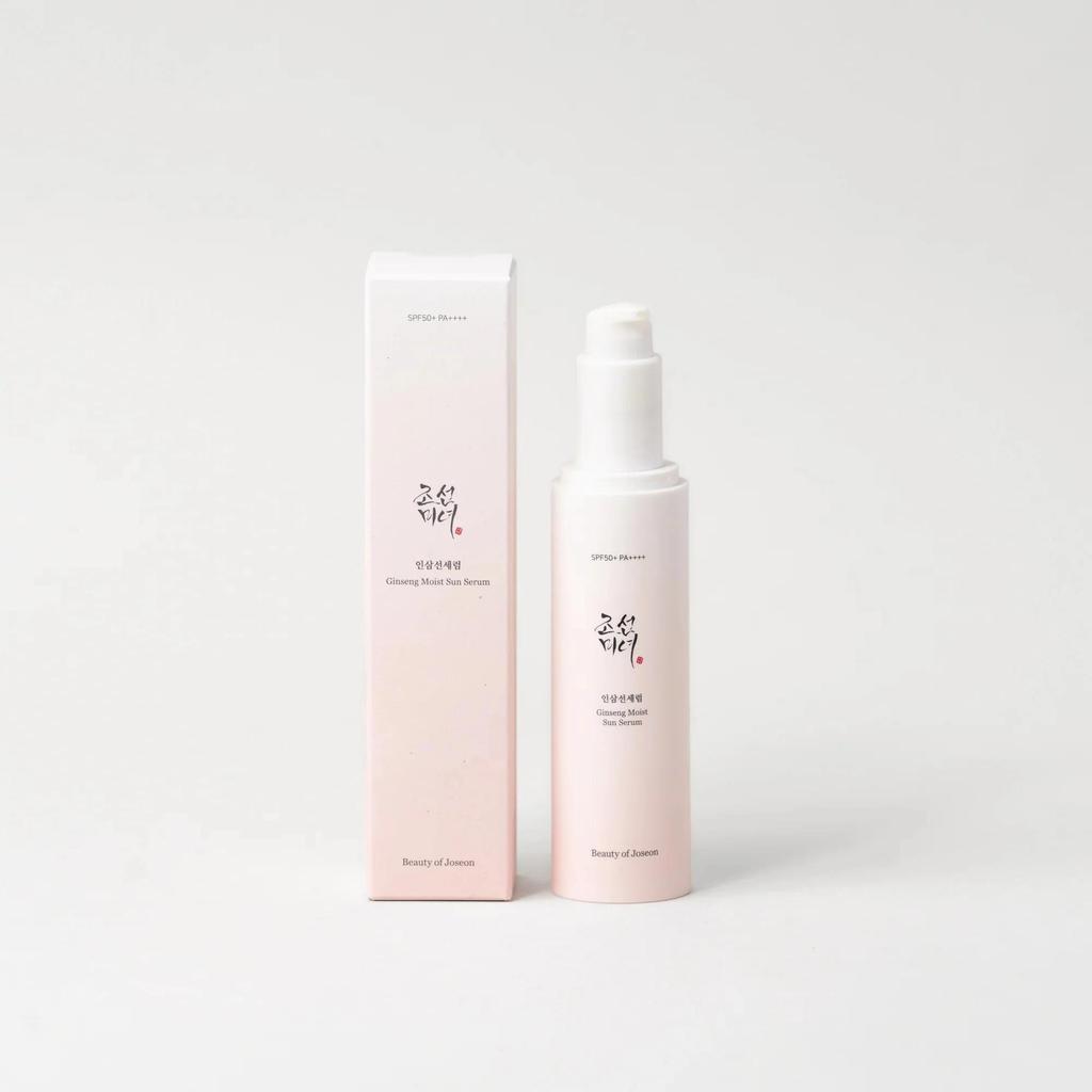 Beauty of Joseon Ginseng Moist Sun Serum SPF 50+ Pa++++ 50ml, Moisturizing, Korean Cosmetics, Kbeauty, Sample