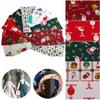 8PC Cotton Craft Fabric Fat Quarter Fabric Bundles Quilting  Christmas Decoration Fabric Set