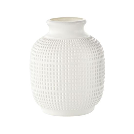 Plastic Flower Vase Indoor Outdoor Modern Real Dried Flower Holder Floral Arrangement