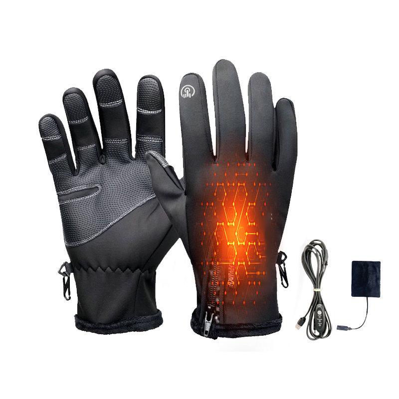 Rechargeable Heated Gloves 3 Speed Adjustable Warmth For Men Women Winter Outdoor Travel Cold Protection Electric Heating Gloves