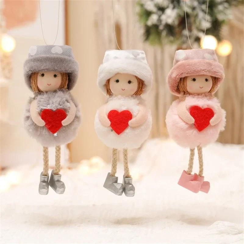 Christmas Angel Doll Christmas Decoration for Home 2025 Christmas Ornament Tree Decor Xmas Gifts Cristmas New Year 2025 Navidad