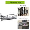 For Garden Balcony Corridor Suitable Plant Rack Flower Pot Rack Plant Storage Railing Home Storage Rack