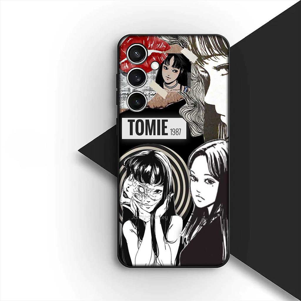 Cover for Samsung Galaxy S20 S22 S21 FE Ultra Plus A07 A17 A15 A16 A25 A57 A37 Phone Case Tomie Anime Girl Junji Ito Collection