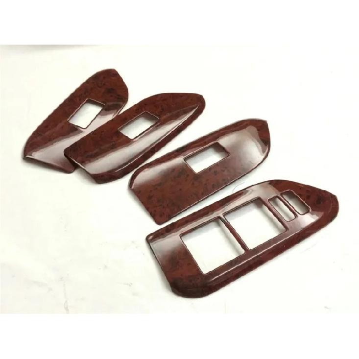 For Toyota Prado FJ150 2010 2011 2012 2013 2014 2015 2016 Auto Door Window Lift Switch Panel Cover Trims Car-styling Accessories