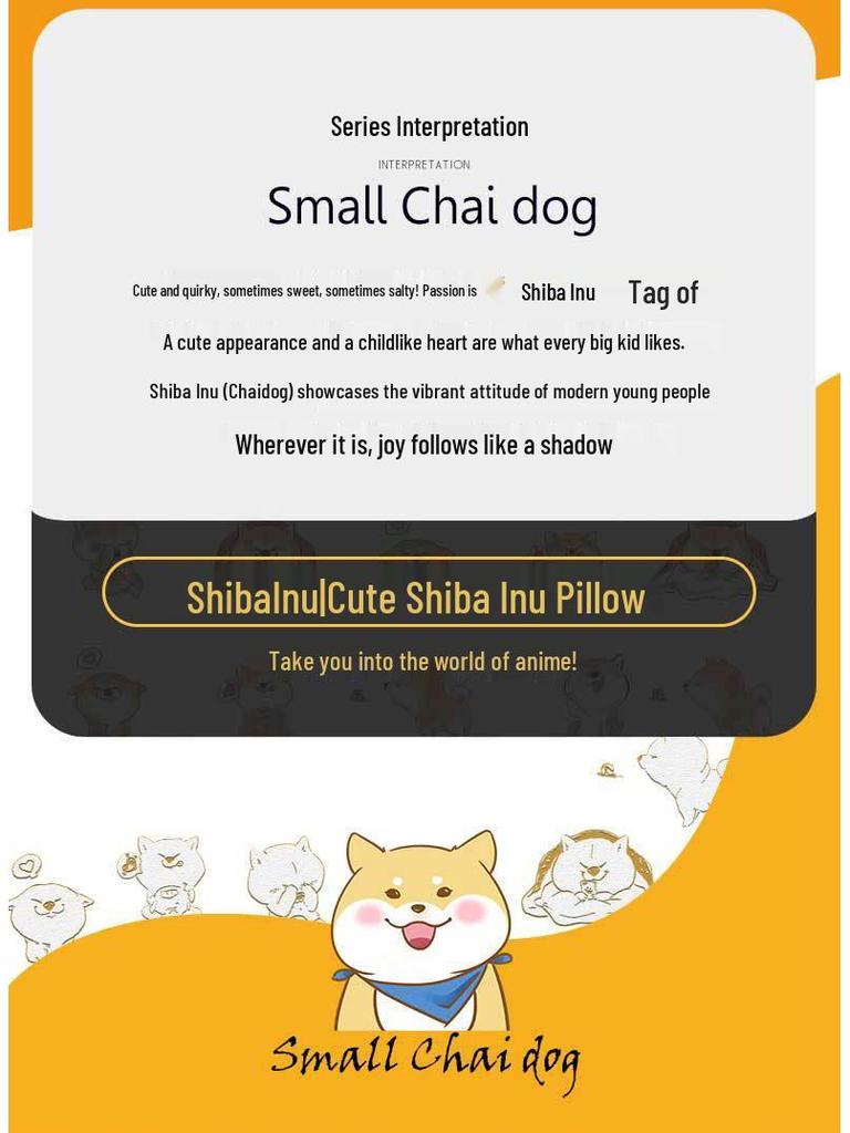 Cute Shiba Inu Plush Toy - Soft Stuffed Animal Pillow, Ideal Birthday Gift for Girls