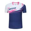 Quick-Dry Badminton Shirt Men Women Kids Sport T-Shirt Training Competition Uniform