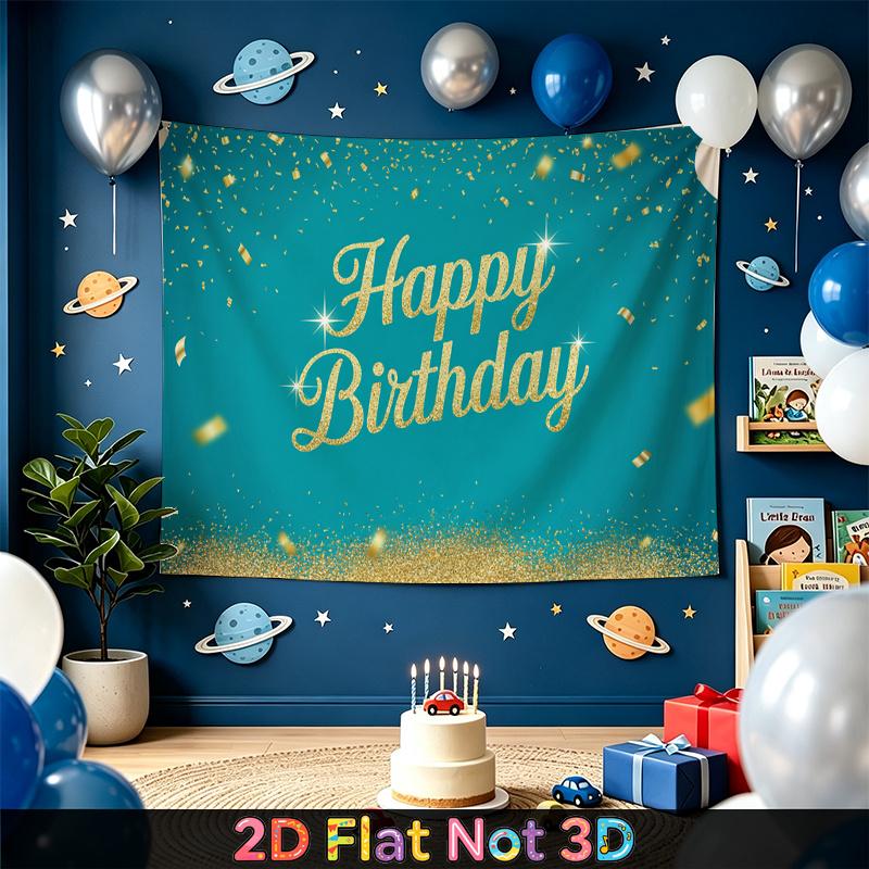 Confetti Backdrop Banner 1pc - Photo Booth Props