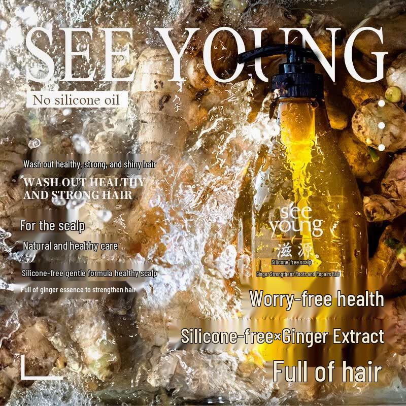 Seeyoung Ginger Root Strengthening & Anti-Breakage Shampoo