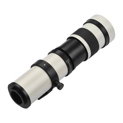 Kamera MF Super Telezoomobjektiv F/8,3-16 420-800 mm T-Mount mit Adapterring Universal 1/4
