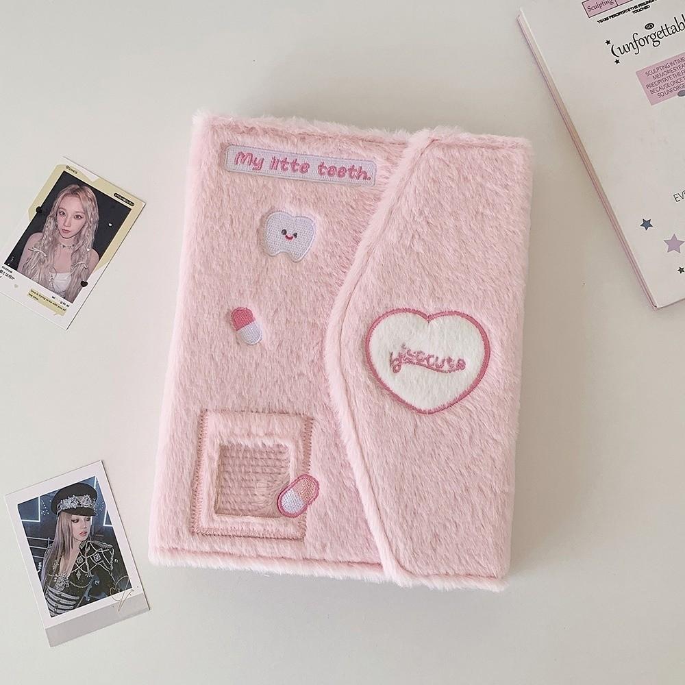 Cartoon Plush Idol Photo Album A5 Photocards Collect Book Fashion Photocard Holder