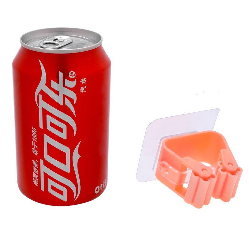 Non-trace Mop Clamp Non-punch Hanging Broom Rack Mop Clamp Hook Non-trace Bathroom Wall Shelf Mop