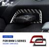 Pro BMW řady 1 E81 E82 E87 E88 2008-2013 Panel s karbonovým vláknem Rámeček klíčové dírky Ozdobný panel Stylingové doplňky pro auto