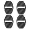 4pcs Car Styling Door Lock Cover for Skoda Octavia Fabia Yeti Citigo Rapid A7 2013 2014 2015 2016 2017 2018 Auto Accessories